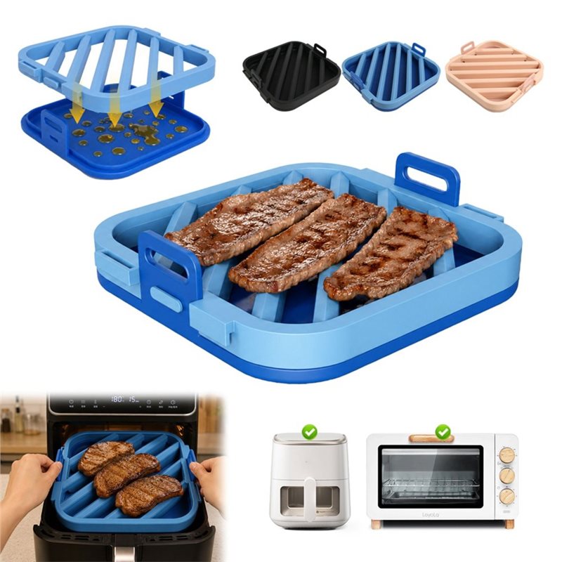 LLCS-Grill Pan Multifunctional - Kitchen Baking Rack ulasan dan harga