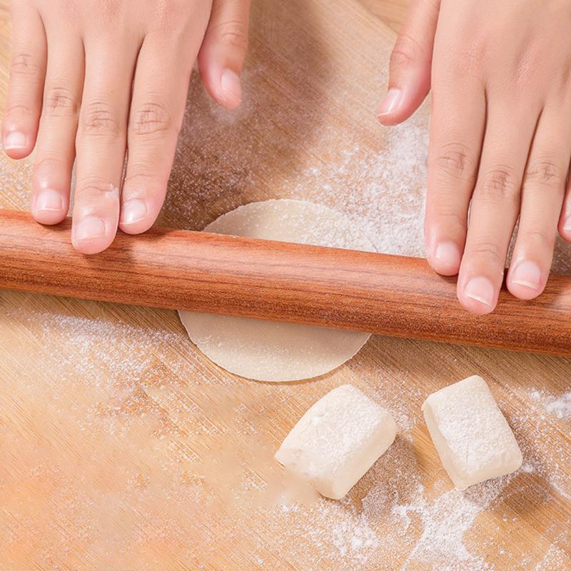 30cm Wooden Rolling Pin Dough  - Kitchen Roller Baking ulasan dan harga