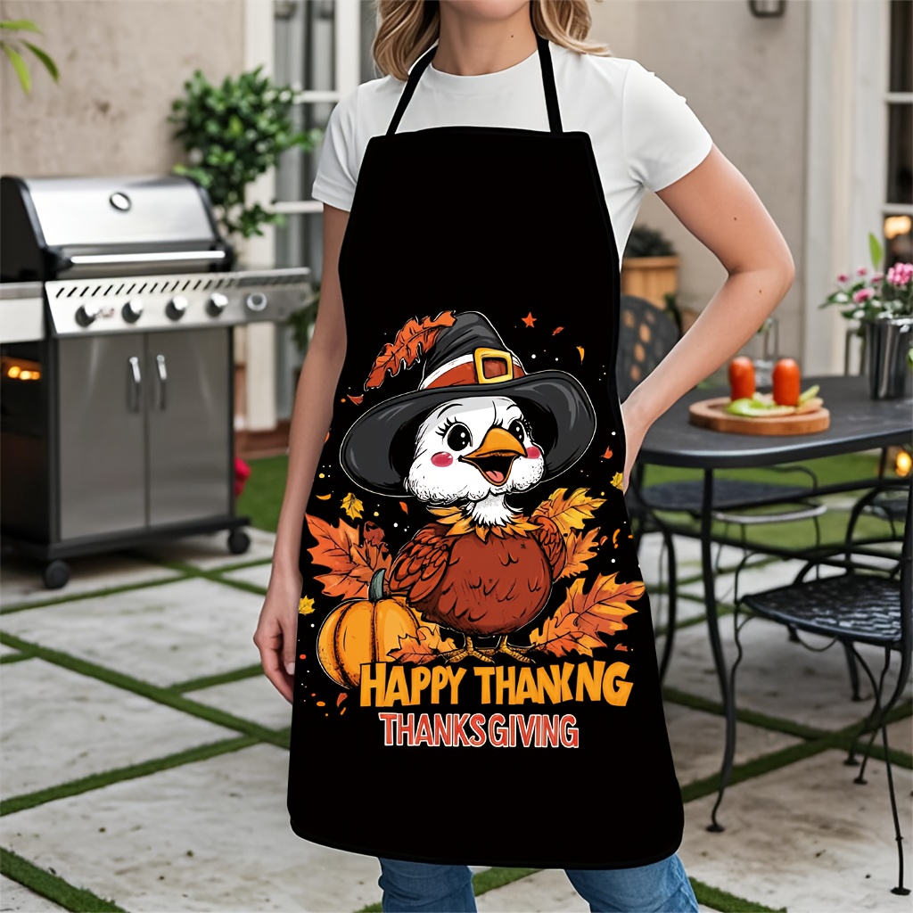 Funny Turkey Witch Happy Thank - Kitchen Witch Baking ulasan dan harga