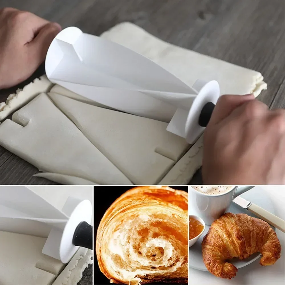 1pc Croissant Dough Cutter Pla - Kitchen Roller Baking ulasan dan harga