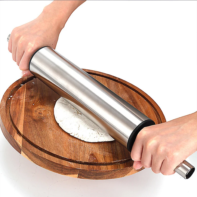 Household Stainless Steel Roll - Kitchen Roller Baking ulasan dan harga