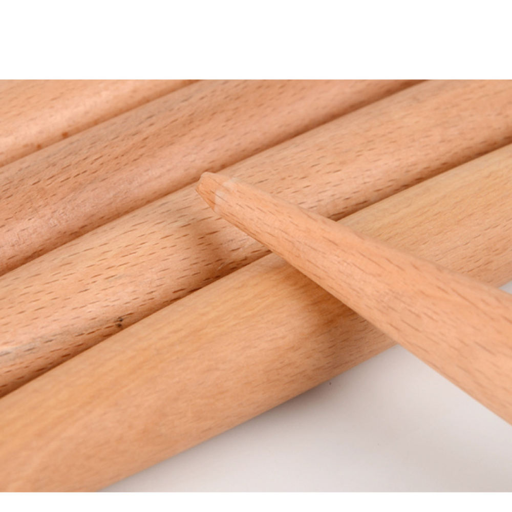 Durable Wooden Rolling Pin Poi - Kitchen Roller Baking ulasan dan harga