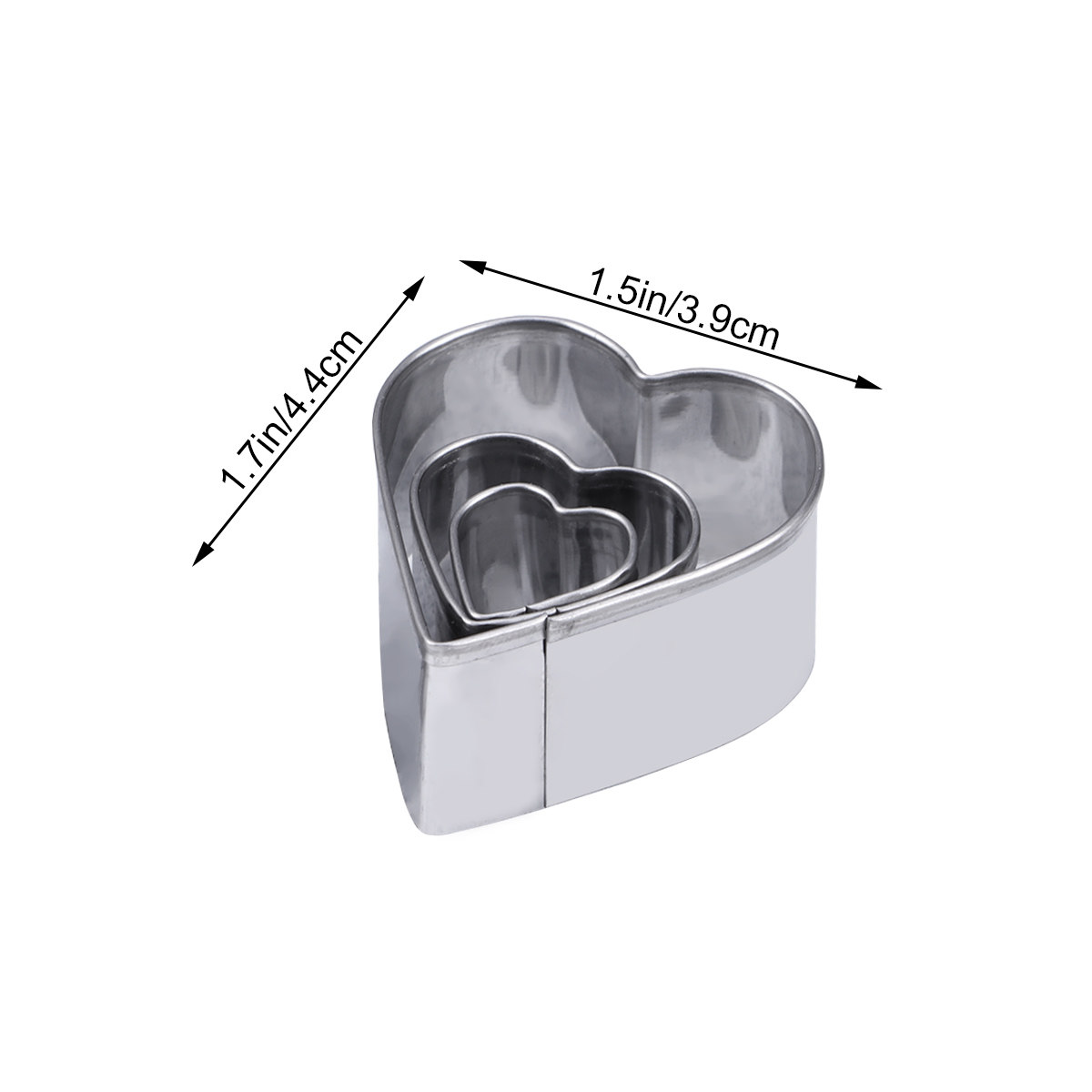 24Pcs Cookie Cutters Set Stain - Baking Kitchen Set ulasan dan harga