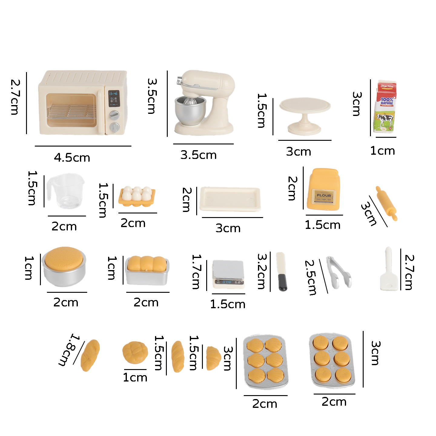 Mini Baking Time Pretend Play  - Kitchen Kids Baking Set ulasan dan harga